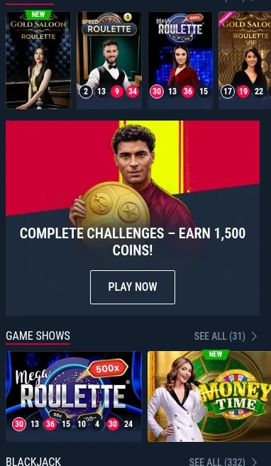 Rabona mobile casino access