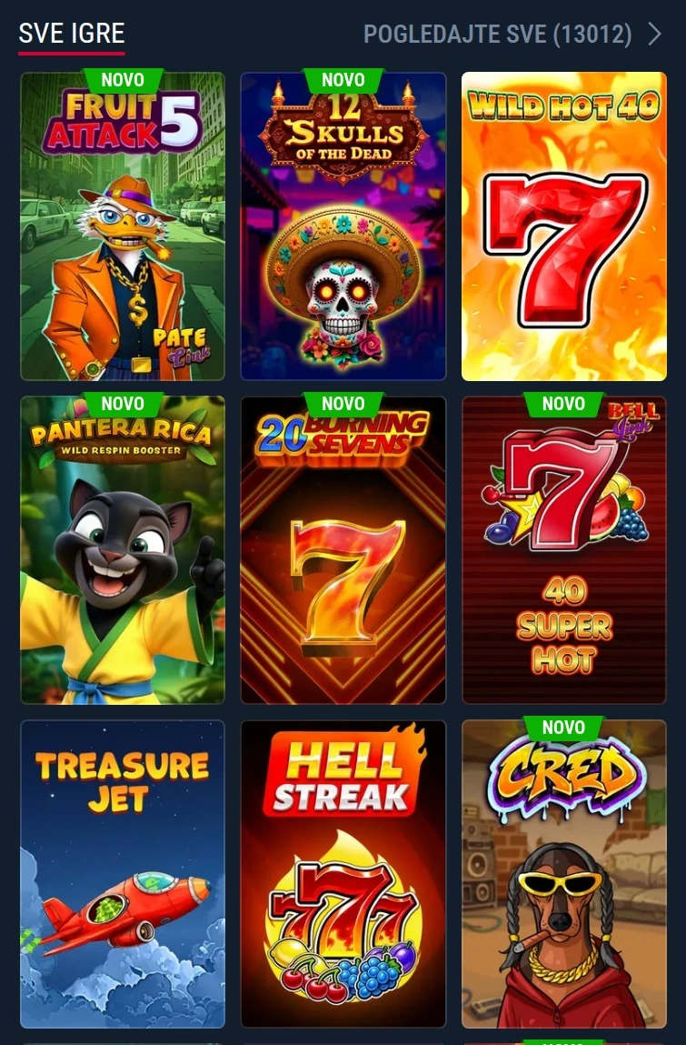 Rabona Casino mobilno predvorje i live igre