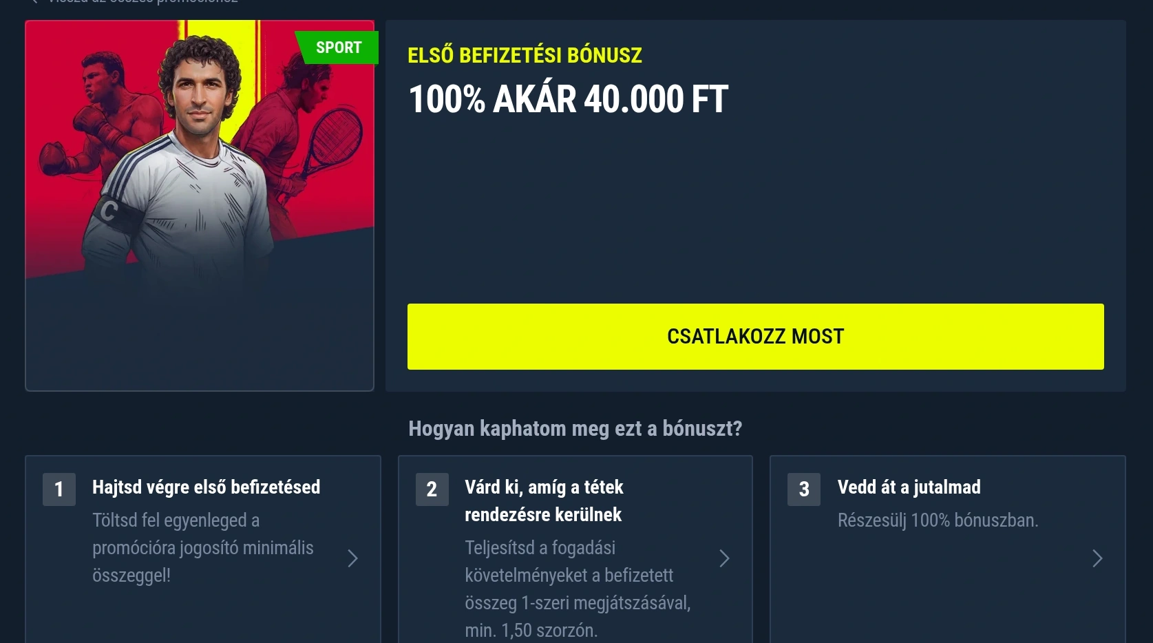 Rabona sportbónuszok, Comboboost, Cash Out és sportfogadási promóciók