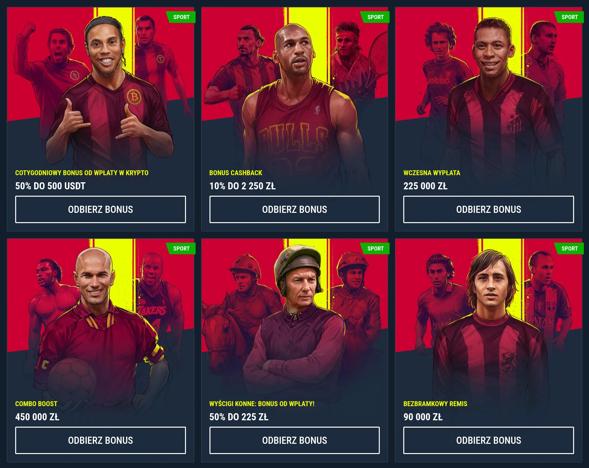Bonusy sportowe Rabona: bonus powitalny, cashback i Accumulator Boost